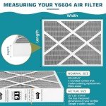 MERV 16 Air Filter Replacement for Lennox Y6604