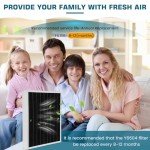 MERV 16 Air Filter Replacement for Lennox Y6604