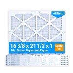 Glasfloss Pleated Air Filters MERV 10 (Case of 6)