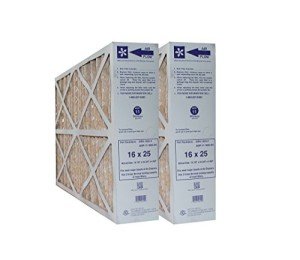 2-Pack MERV 11 Air Filters 16x25x4