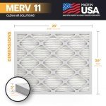BNX TruFilter 20x25x2 MERV 11 Air Filters (4-Pack)