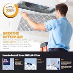 BNX TruFilter 20x25x2 MERV 11 Air Filters (4-Pack)