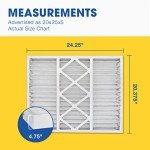 Aerostar MERV 11 Pleated Air Filter 2-Pack