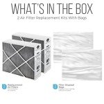 Lennox 20x25x5 MERV 16 Carbon Furnace Filters 2-Pack