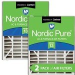 Nordic Pure 20x25x5 MERV 13 Air Filter 2-Pack