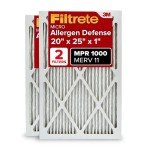Filtrete 20x25x1 AC Air Filter, MERV 11