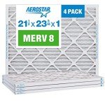 Aerostar MERV 8 Pleated Air Filters, 4 Pack