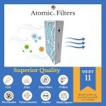 Atomic Filters X6670 Merv 11 16x25x5 Filters - 2 Pack