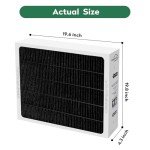 20x20x5 MERV 16 Carbon Air Filter Replacement
