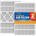 Filterlux 16x25x5 MERV 13 Air Filters (2-Pack)