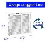 Merv 13 EZ Flex 16x25x5 Air Filters, 2 Pack