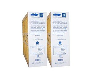 MERV 11 Air Filter, 15 3/8" x 21 7/8" x 5 1/4", 2-Pack