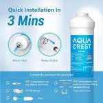 Aqua Crest Inline Water Filter for Refrigerator