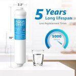 Aqua Crest Inline Water Filter for Refrigerator