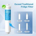 Aqua Crest Inline Water Filter for Refrigerator