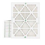 MERV 10 Pleated Air Filters - Case of 12