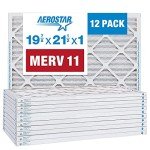 Aerostar MERV 11 Pleated Air Filters 12 Pack