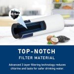 TEEHAY WF3CB Compatible Water Filter Replacement - 2 Pack