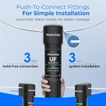Waterdrop Inline Water Filter System for Home Use