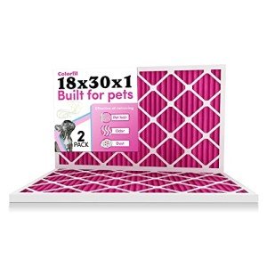 Color Changing 18x30x1 Air Filters for Pets