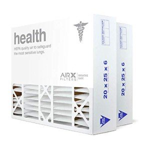 AIRx 20x25x6 MERV 13 Furnace Air Filter (2-Pack)
