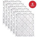 AIRx MERV 11 Allergy Pleated Air Filters - 6 Pack