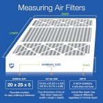 Nordic Pure 20x25x5 MERV 12 Carbon Filters - 2 Pack