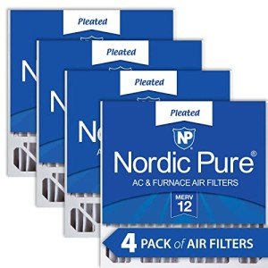 Nordic Pure 20x20x5 MERV 12 Air Filters 4 Pack