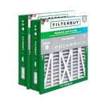 Filterbuy 20x20x5 MERV 8 Pleated Air Filters (2-Pack)