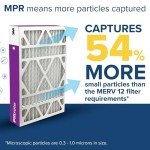 Filtrete 20x25x4 MERV 12 Air Filters - 4-Pack