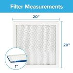 Filtrete 20x20x1 MERV 13 Air Filters, 2-Pack