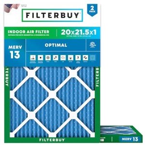 20x21.5 Air Filter MERV 13 (2-Pack)