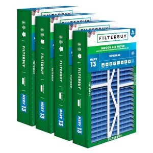 17.5x27x5 MERV 13 Air Filter 4-Pack