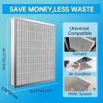 UBeesize Permanent Electrostatic Air Filter 20x25x4