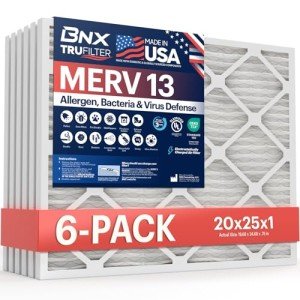 BNX TruFilter MERV 13 Air Filters (6-Pack)