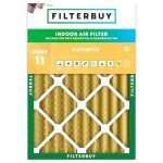 Filterbuy 24x25x4 MERV 11 Air Filter