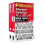 Filtrete 16x25x5 Micro Allergen Air Filter, 2-Pack