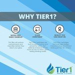 Tier1 9000 Refrigerator Water Filter 4-Pack