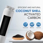 PUREPLUS Refrigerator Water Filter Replacement 3-Pack