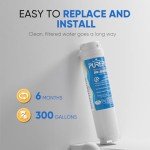 PUREPLUS Refrigerator Water Filter Replacement 3-Pack
