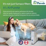 AirPurete 16x25x4 Furnace Air Filters - Pack of 4