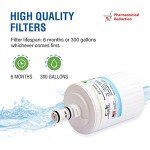 Whirlpool-Compatible Refrigerator Water Filter (2 Pack)