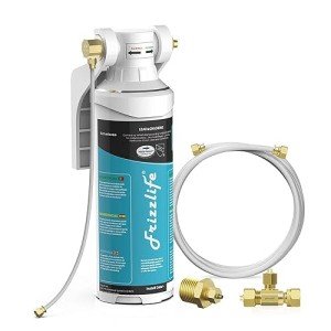 Frizzlife Inline Water Filter System for Home Use