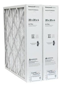 Honeywell 20" x 20" Pleated Air Filter MERV 11 Bundle