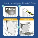 Filtrete 20x20x4 Air Filter, 2-Pack
