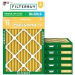 AFB Gold MERV 11 Furnace and Air Filters 6-Pack