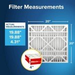 Filtrete 20x20x4 Air Filter, MPR 1000, 2-Pack