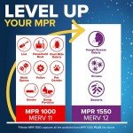 Filtrete 16x25x4 Air Filter, MPR 1000, 4-Pack