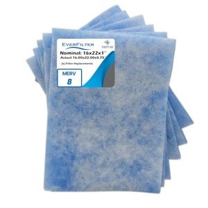 EverFilter 16x22x1 MERV 8 Air Filters (6-Pack)