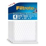Filtrete 16x25x1 MPR 1900 Air Filter 4-Pack